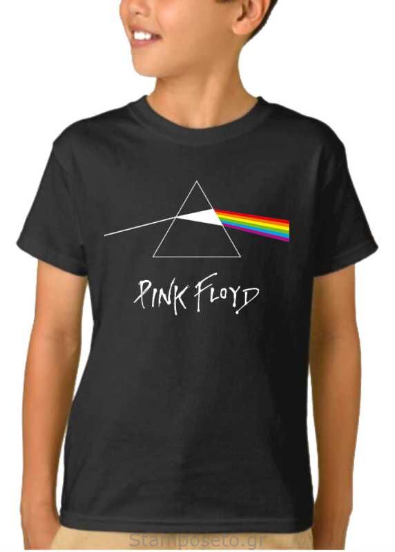 Παιδικό μπλουζάκι με μεταξοτυπία Pink Floyd The Dark Side of the Moon
