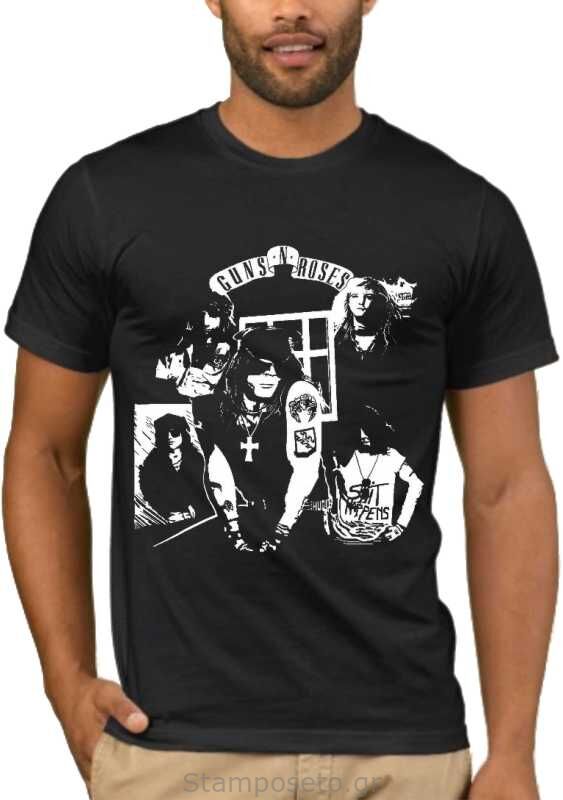 Μπλούζα με στάμπα  Guns n Roses 1206