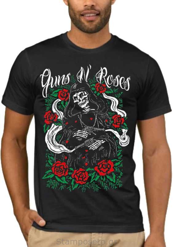 Μπλούζα με στάμπα  Guns n Roses reaper