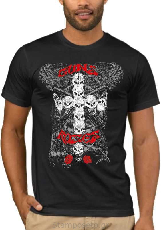 Μπλούζα με στάμπα  Guns n Roses 1217