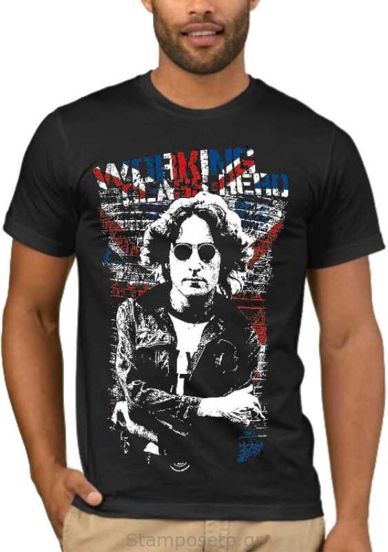 Μπλούζα με στάμπα John Lennon 1260