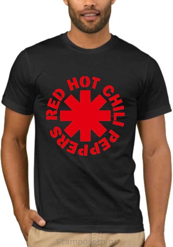 Μπλούζα με στάμπα Red Hot Chili Peppers Classic Asterisk