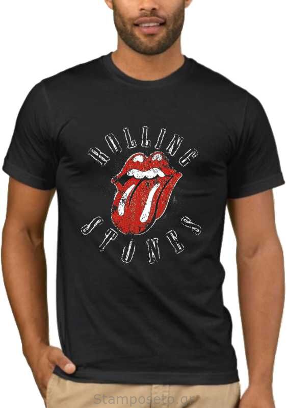 Μπλούζα με στάμπα Rolling Stones 1350