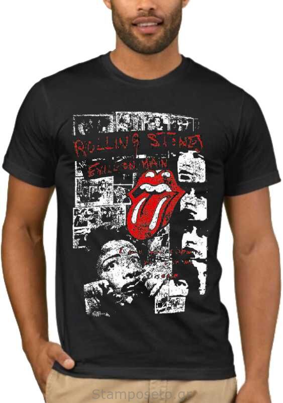 Μπλούζα με στάμπα Rolling Stones 1354