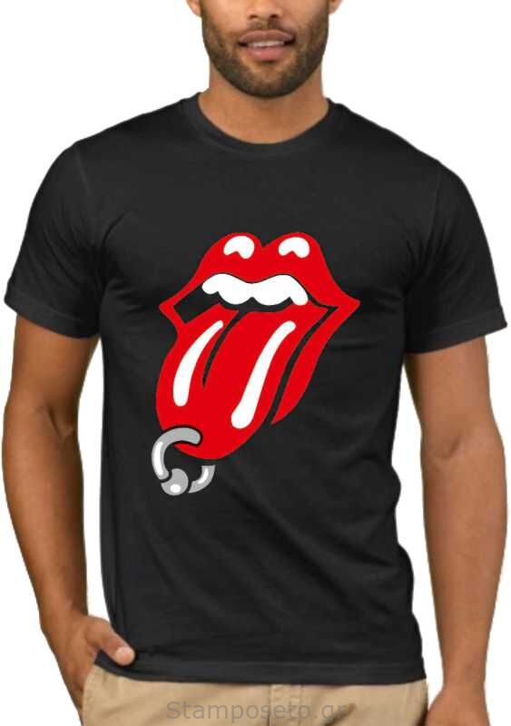 Μπλούζα με στάμπα Rolling Stones 1362