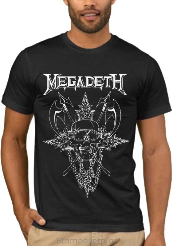 Μπλούζα με στάμπα Megadeth Cryptic Writings of Megadeth