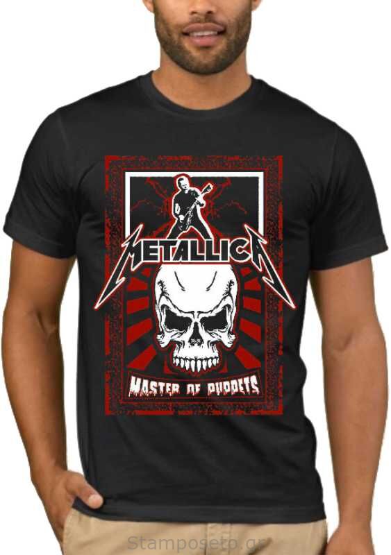 Μπλούζα με στάμπα Metallica Master of Puppets