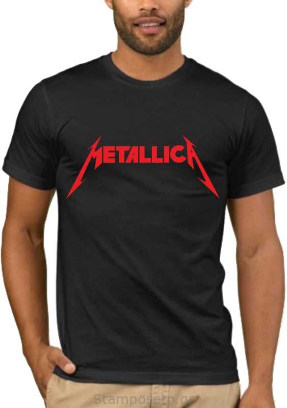 Μπλούζα με στάμπα Metallica 1497