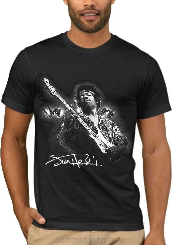 Μπλούζα με στάμπα Jimi Hendrix Monterey Magic