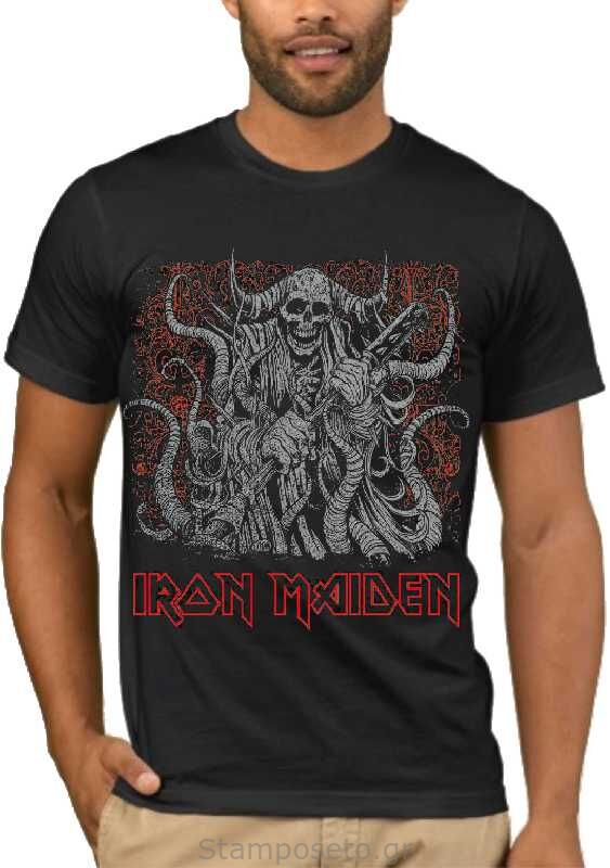 Μπλούζα με στάμπα Iron Maiden 1666