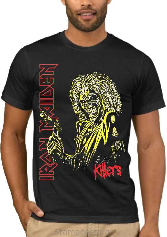 Μπλούζα με στάμπα Iron Maiden Killers