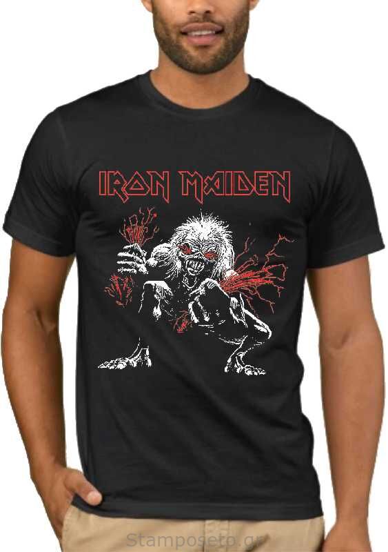 Μπλούζα με στάμπα Iron Maiden A Real Live Dead One