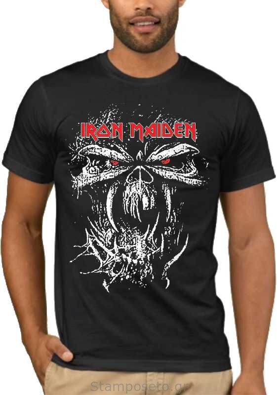 Μπλούζα με στάμπα Iron Maiden Final Frontier Eddie