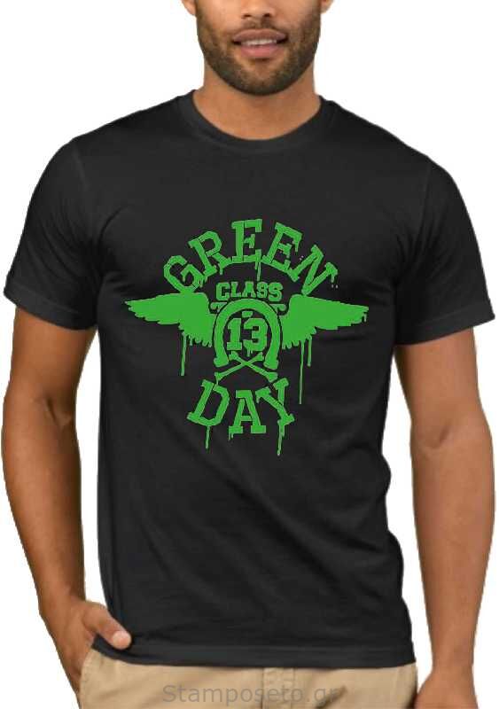 Μπλούζα με στάμπα Green Day class of 13