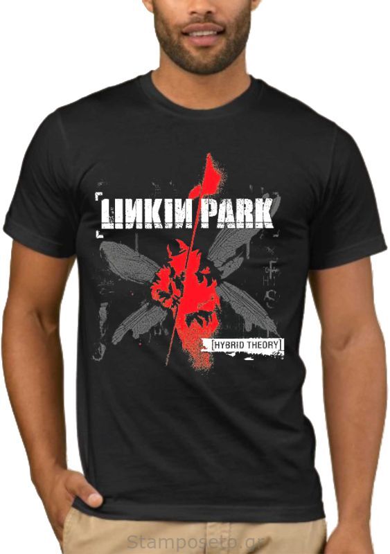 Μπλούζα με στάμπα Linkin Park Hybrid Theory
