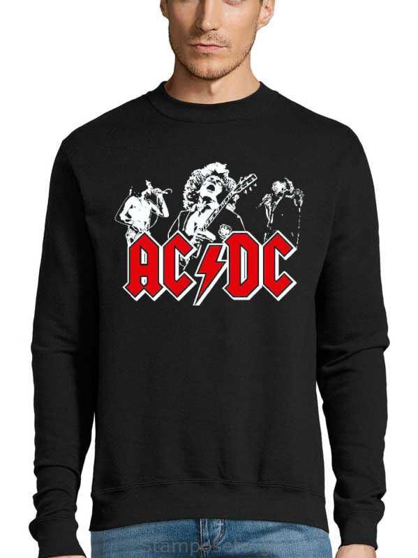 Μπλούζα με μεταξοτυπία AC/DC Back In Black