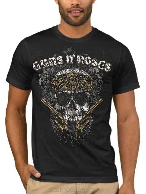 Μπλούζα με στάμπα  Guns n Roses