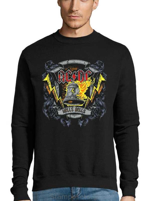 Μπλούζα με μεταξοτυπία AC/DC Hells Bells