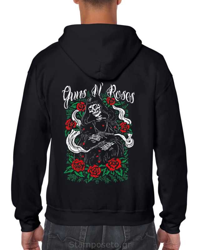 Μπλούζα με μεταξοτυπία Guns N' Roses Reaper