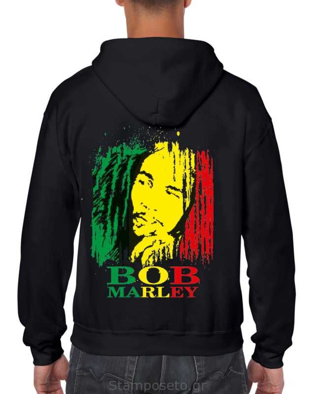 Μπλούζα  με μεταξοτυπία Bob Marley One Love