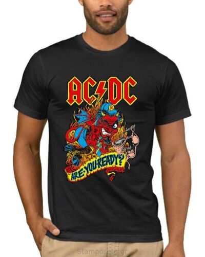 Μπλούζα με στάμπα AC/DC 1004