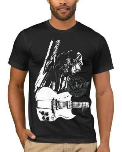 Μπλούζα με στάμπα AC/DC Stiff Upper Lip