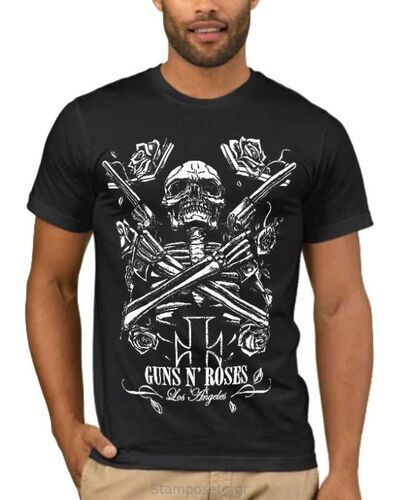Μπλούζα με στάμπα  Guns n Roses Los Angeles