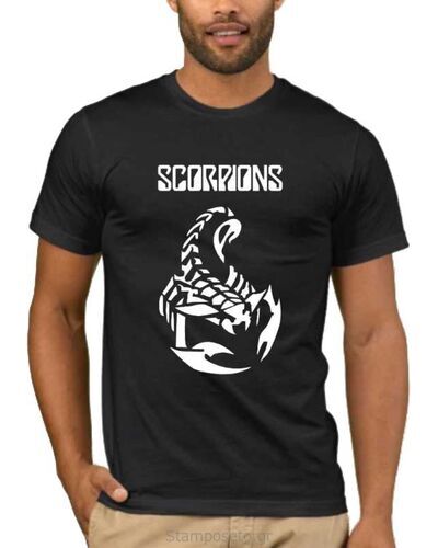 Μπλούζα με στάμπα Scorpions Metal Rock Band