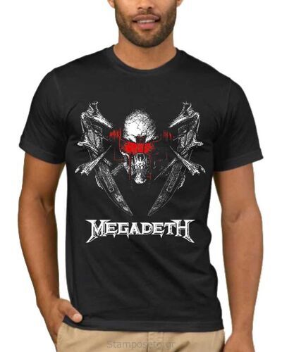 Μπλούζα με στάμπα Megadeth Blood Of Heroes