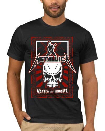 Μπλούζα με στάμπα Metallica Master of Puppets