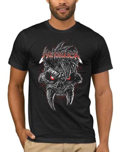 Μπλούζα με στάμπα Metallica Scary Guy