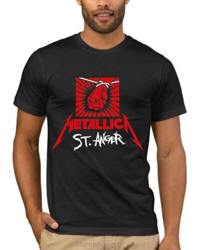 Μπλούζα με στάμπα Metallica St Anger