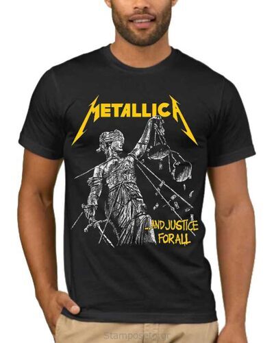 Μπλούζα με στάμπα Metallica and Justice for All