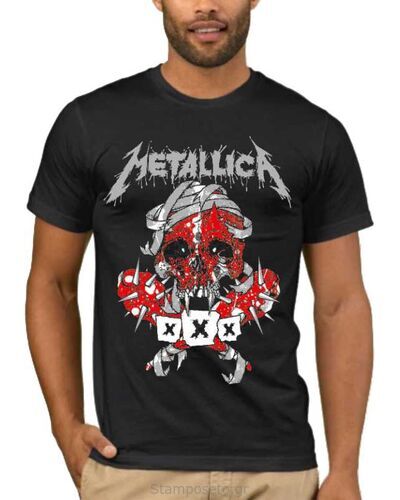 Μπλούζα με στάμπα Metallica Seek & Destroy