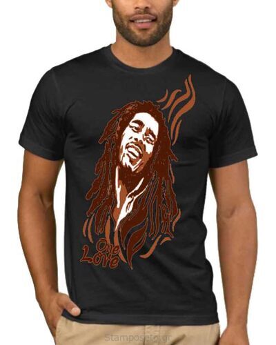 Μπλούζα με στάμπα Bob Marley One Love