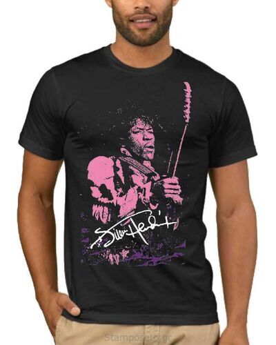 Μπλούζα με στάμπα Jimi Hendrix Fender Stratocaster