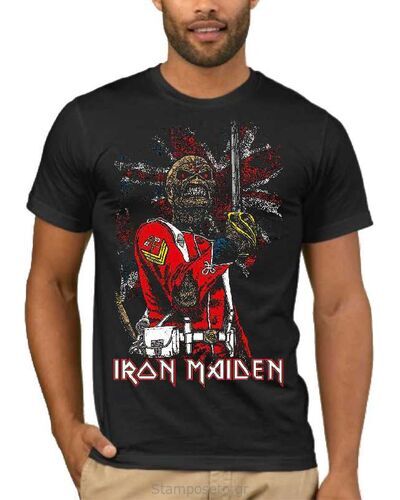 Μπλούζα με στάμπα Iron Maiden 1661