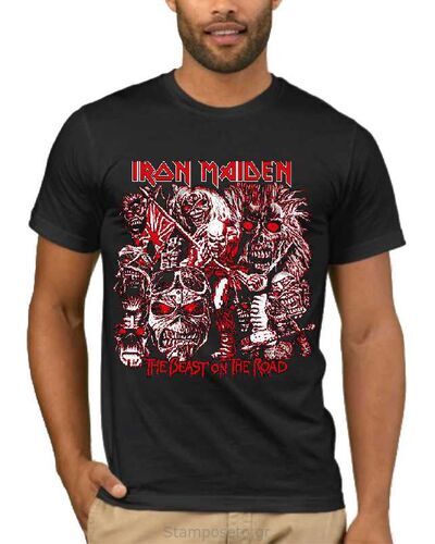 Μπλούζα με στάμπα Iron Maiden The Best On The Road