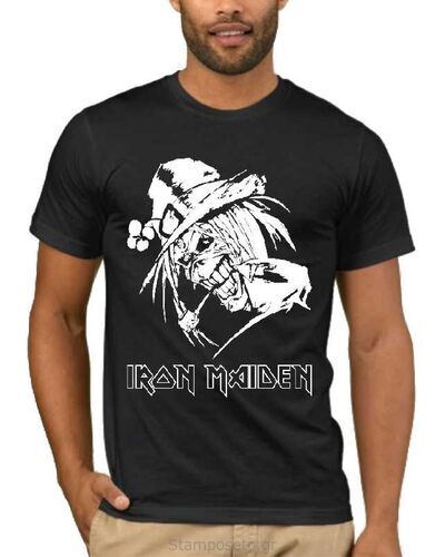 Μπλούζα με στάμπα Iron Maiden Leprechaun