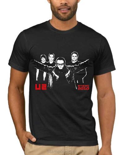 Μπλούζα με στάμπα U2 Achtung Baby