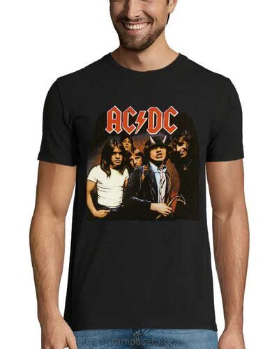 Μπλούζα με μεταξοτυπία AC/DC Highway to Hell