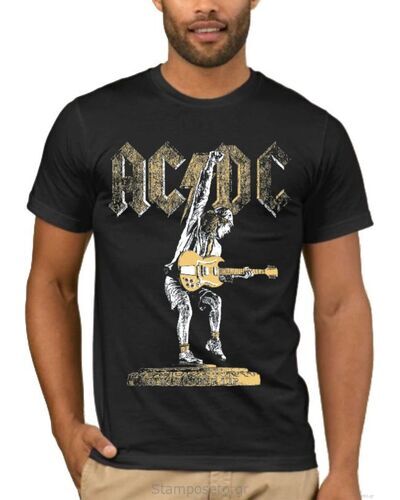 Μπλούζα με μεταξοτυπία AC/DC Stiff Upper Lip