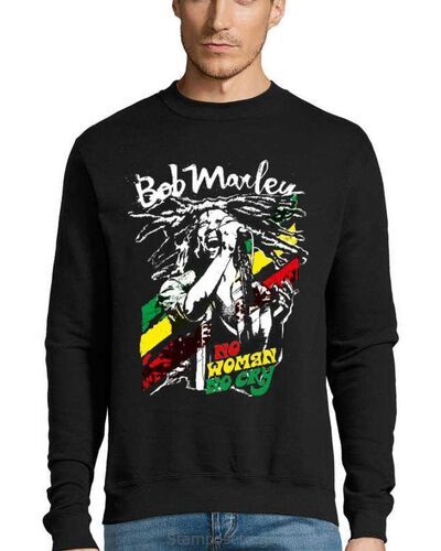 Μπλούζα με μεταξοτυπία Bob Marley No Woman No Cry