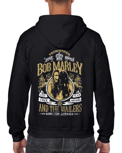 Μπλούζα με μεταξοτυπία  Bob Marley And The Wailers