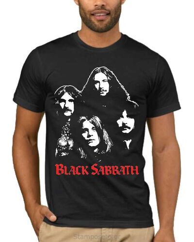 Μπλούζα με μεταξοτυπία Black Sabbath Breaking The Band