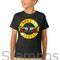 Παιδικό μπλουζάκι με μεταξοτυπία Guns N' Roses Distressed Bullet