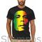 Μπλούζα με στάμπα Bob Marley Retro