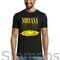 Μπλούζα με μεταξοτυπία Nirvana Smiley Face