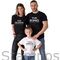 Μπλούζες για οικογένεια με στάμπα The King His Queen Their Prince Matching Family Shirts