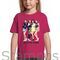 Παιδικό μπλουζάκι με στάμπα Blackpink standing members Fuchsia